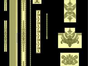 Mẫu hoa lá tây cửa cực đẹp mới nhất