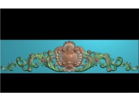 Mẫu hoa lá tây cửa file jdp đẹp