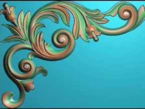 Mẫu hoa lá tây góc cực đẹp