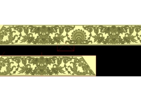 Mẫu hoa lá tây nho cực đẹp cnc mới nhất