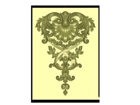 Mẫu hoa lá tây thiết kế cnc