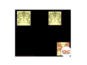 Mẫu Hoa lá tây tủ áo cnc jdp