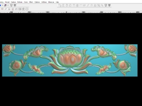 Mẫu hoa sen cnc đang hot file jdp