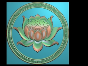 Mẫu Hoa Sen CNC file Jdp