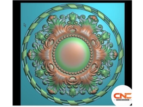 Mẫu hoa trần nhà cnc mới file jdp đẹp