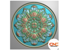 Mẫu hoa trần nhà thiết kế đẹp mắt file jdp