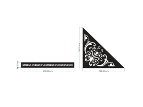Mẫu hoa văn cổng 2 đầy đủ cnc