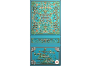 Mẫu hoa văn cửa cnc cực đẹp jdp