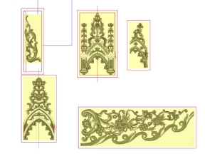 Mẫu hoa văn đẹp sang trọng file jdp