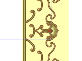 Mẫu hoa văn họa tiết ghế minh đế jdpaint thiết kế CNC