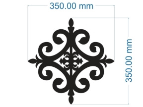 Mẫu hoa văn mẫu họa tiết mái kính cnc dxf