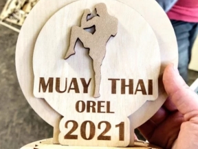 Mẫu huy chương Muay Thai CNC được thiết kế đẹp