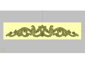 Mẫu jdp 3d cnc hoa lá tây trang trí