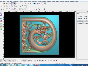 Mẫu jdp rồng quấn CNC