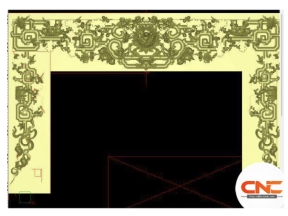 Mẫu jdpaint cửa võng triện đẹp mắt