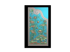 Mẫu Jdpaint đầm sen tranh đầm sen