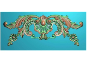 Mẫu jdpaint hoa lá tây cnc đẹp