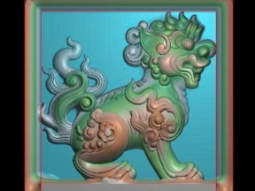Mẫu Jdpaint mẫu con nghê đẹp