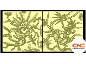 Mẫu jdpaint rồng phượng hóa đẹp mắt 2025