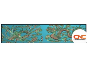 Mẫu jdpaint tứ linh rồng phượng đẹp