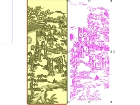 Mẫu jdpaint CNC vách ngăn người đẹp miễn phí làm gỗ cực đẹp