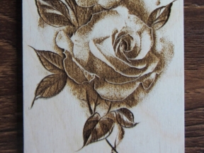 Mẫu khắc hoa hồng CNC đẹp