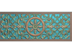 Mẫu khung lá tây cnc đẹp