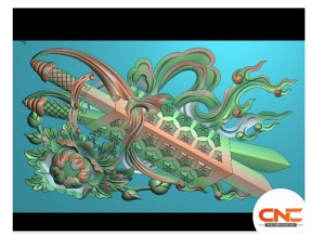 Mẫu kiếm đẹp cnc thiết kế jdp