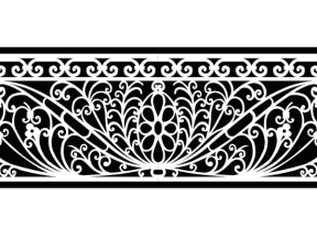 Mẫu lan can cnc hoa mới nhất