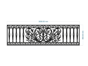 Mẫu lan can cnc siêu phẩm hot nhất năm