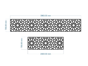 Mẫu lan can cửa cực đẹp cnc