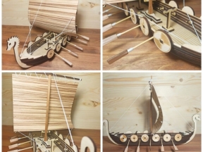 Mẫu mô hình CNC thuyền miễn phí
