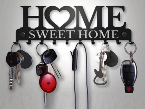 Mẫu móc khóa home cnc