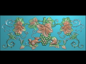 Mẫu nho sóc thiết kế nhà cổ