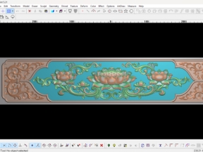 Mẫu Ô Thoáng Sen CNC file Jdp