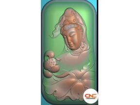 Mẫu phật bà quan âm và hoa sen