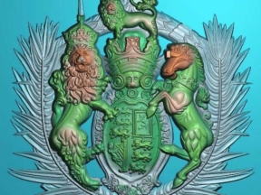 Mẫu phù điêu nhôm đúc