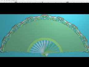 Mẫu quạt thiết kế trơn