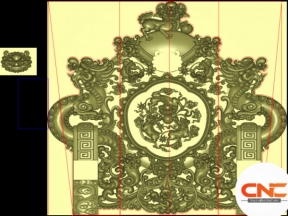 Mẫu sofa ngắn họa tiết cực đẹp file jdp