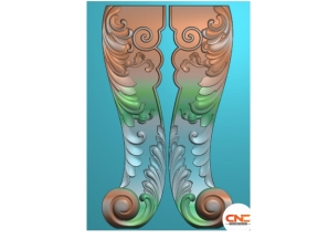 Mẫu thiết kế chân bàn cnc file jdp tuyệt đẹp