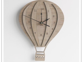Mẫu thiết kế cnc đồng hồ khinh khí cầu