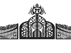 Mẫu thiết kế cổng cưới cnc theo phong cách ả rập