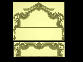 Mẫu thiết kế giường cnc tân cổ điển