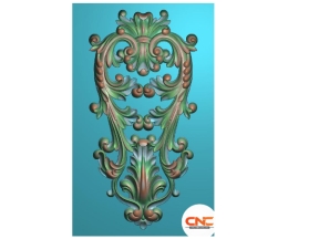 Mẫu thiết kế hoa lá tây cnc hoa văn đẹp