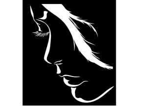 Mẫu tranh cô gái cnc