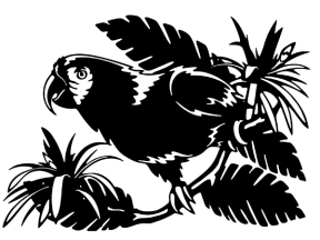 Mẫu tranh con chim cnc cực đẹp