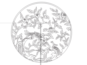 Mẫu tranh decor chim cnc cực đẹp