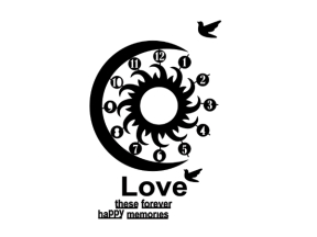 Mẫu tranh đồng hồ decor đẹp cnc