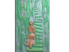 Mẫu tranh Hành trình đi tìm phật cnc