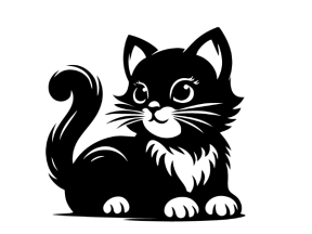 Mẫu tranh mèo cnc đẹp nhất